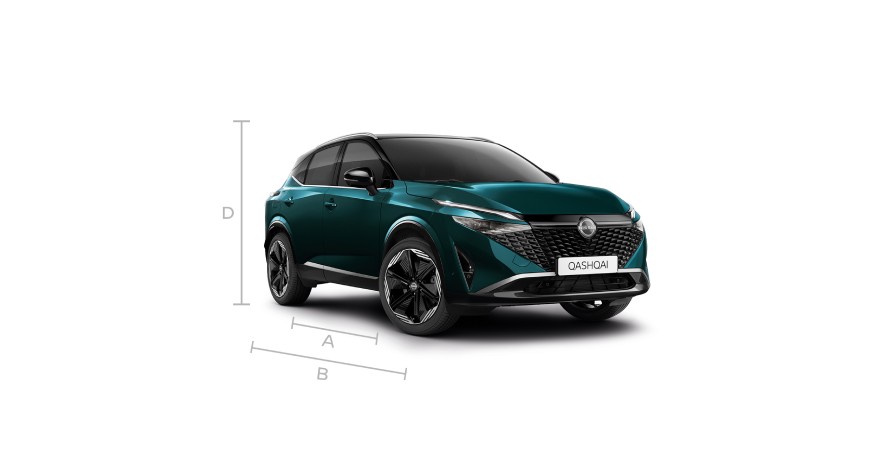 Nissan Qashqai Genel Boyutlar